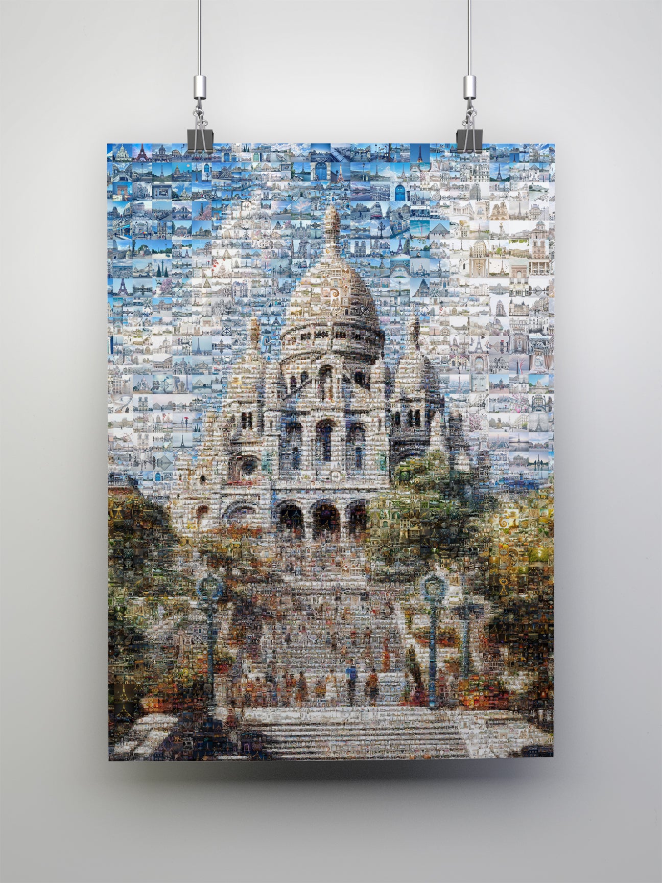 Stunning Paris Mosaic Artwork - Captivating Wall Decor of the City of Lights AtelierMosaics