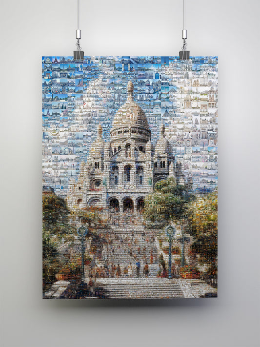 Stunning Paris Mosaic Artwork - Captivating Wall Decor of the City of Lights AtelierMosaics