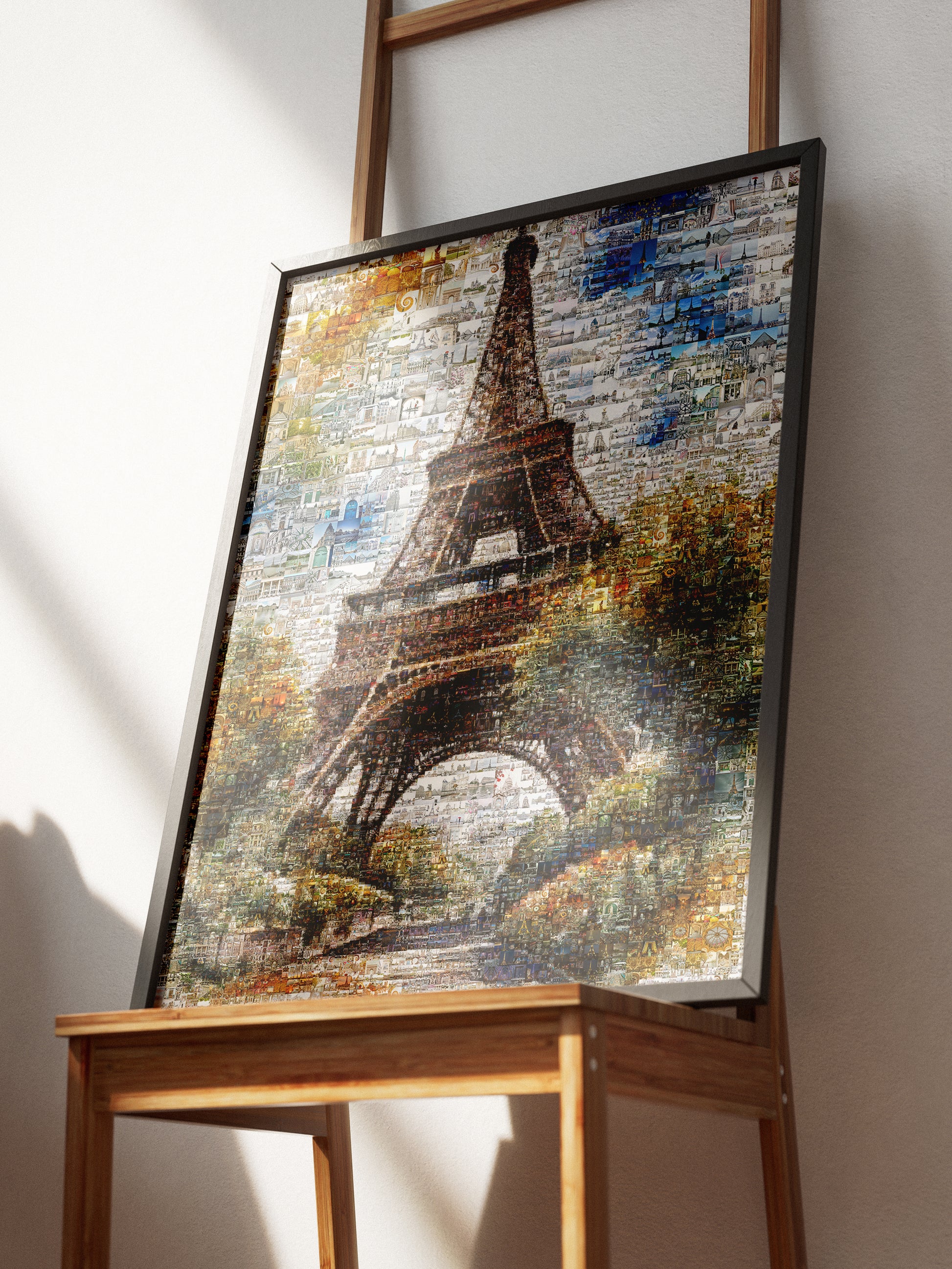 Paris Mosaic Artwork - Stunning Wall Art of the Eiffel Tower & French Architecture AtelierMosaics