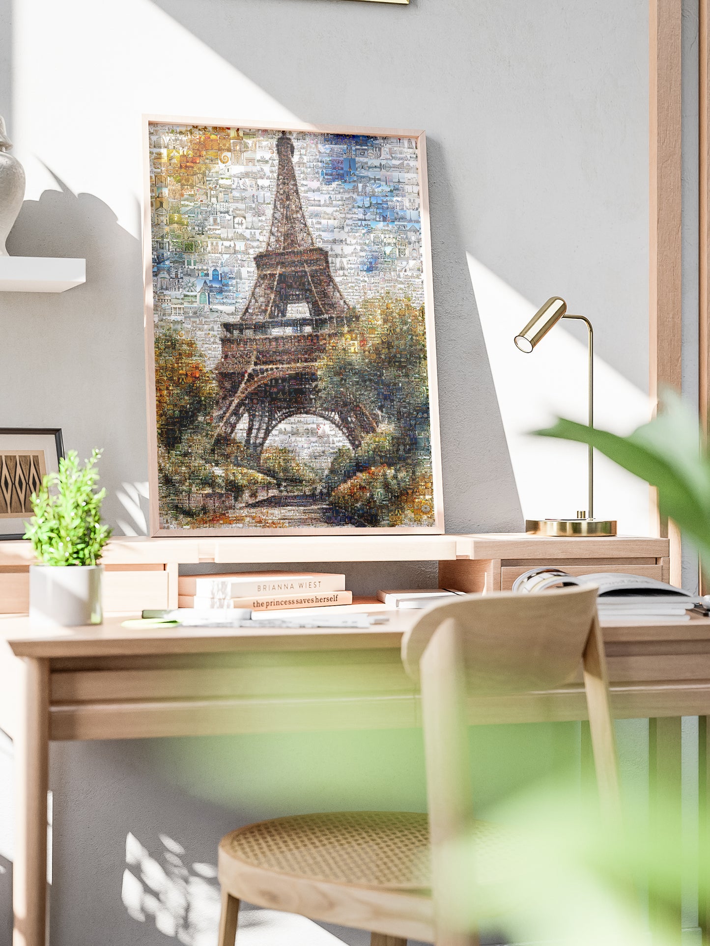 Paris Mosaic Artwork - Stunning Wall Art of the Eiffel Tower & French Architecture AtelierMosaics