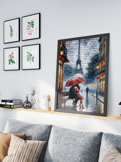 Exquisite Paris Mosaic Artwork - Celebrate the Romance of France's Capital AtelierMosaics