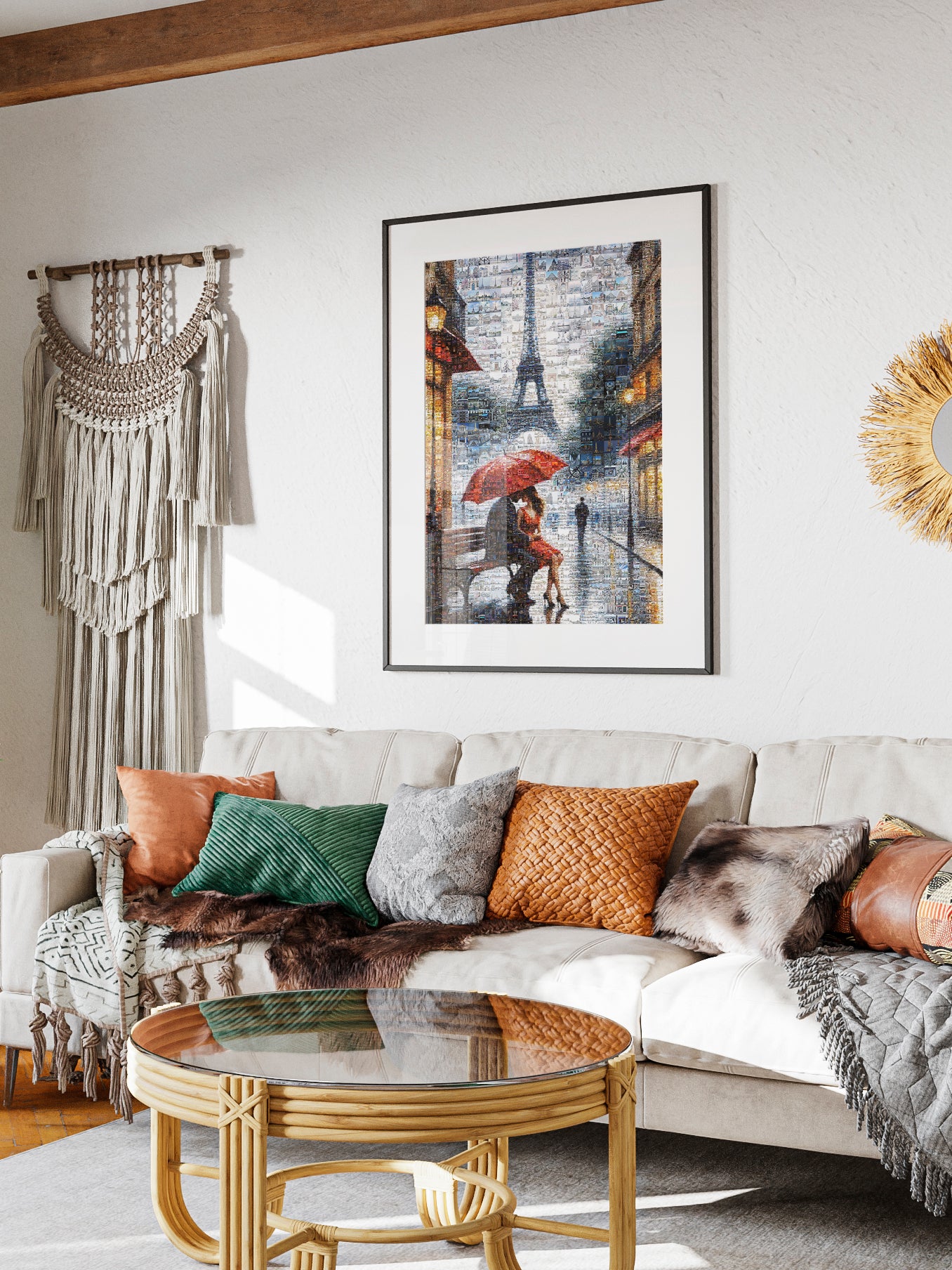 Exquisite Paris Mosaic Artwork - Celebrate the Romance of France's Capital AtelierMosaics