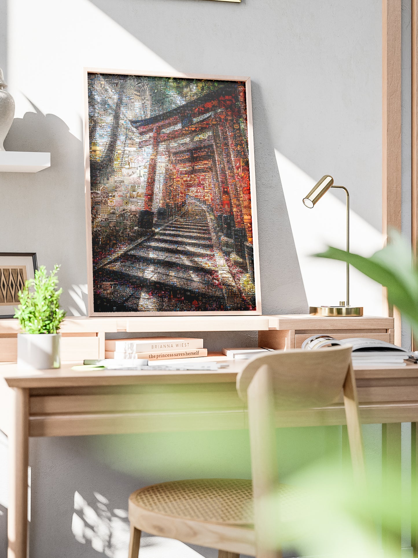 Fushimi Inari Path – Kyoto Torii Mosaic Wall Art AtelierMosaics