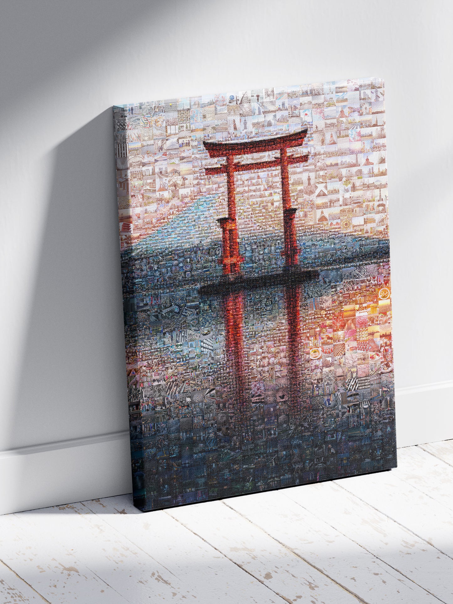 Torii Gate Reflection – Japanese Mosaic Wall Art AtelierMosaics