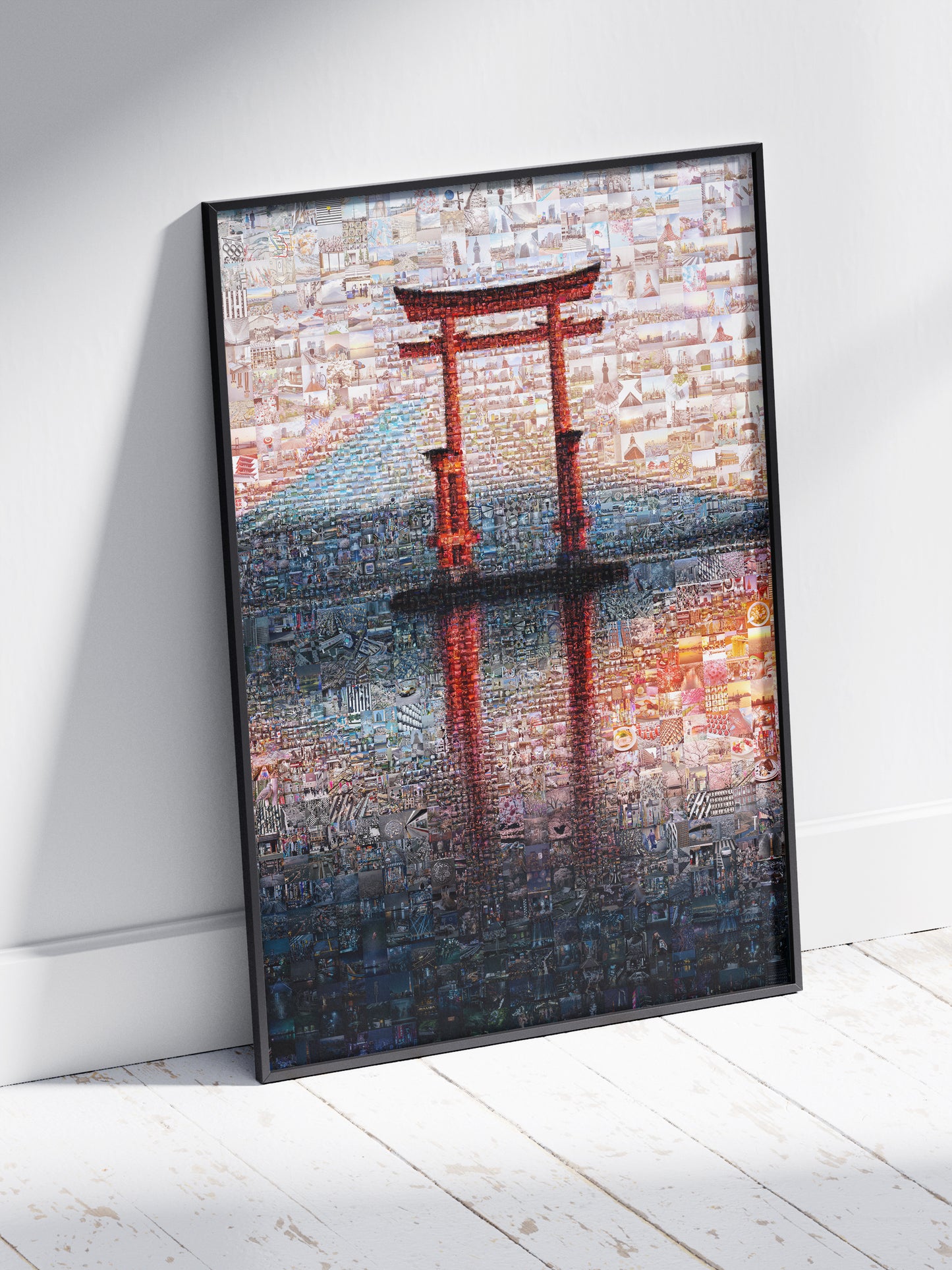 Torii Gate Reflection – Japanese Mosaic Wall Art AtelierMosaics