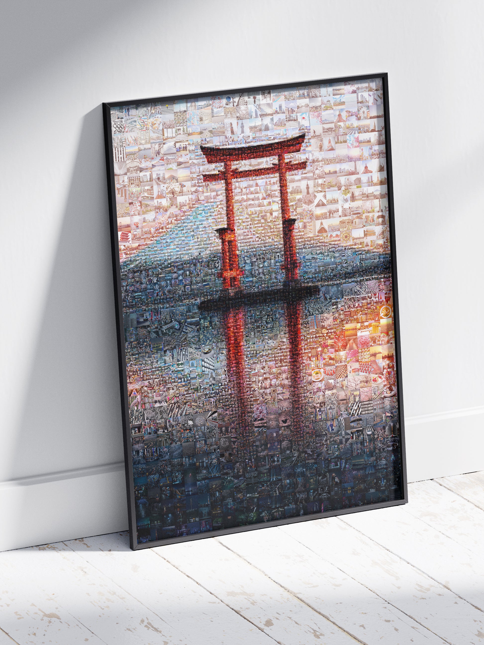 Torii Gate Reflection – Japanese Mosaic Wall Art AtelierMosaics