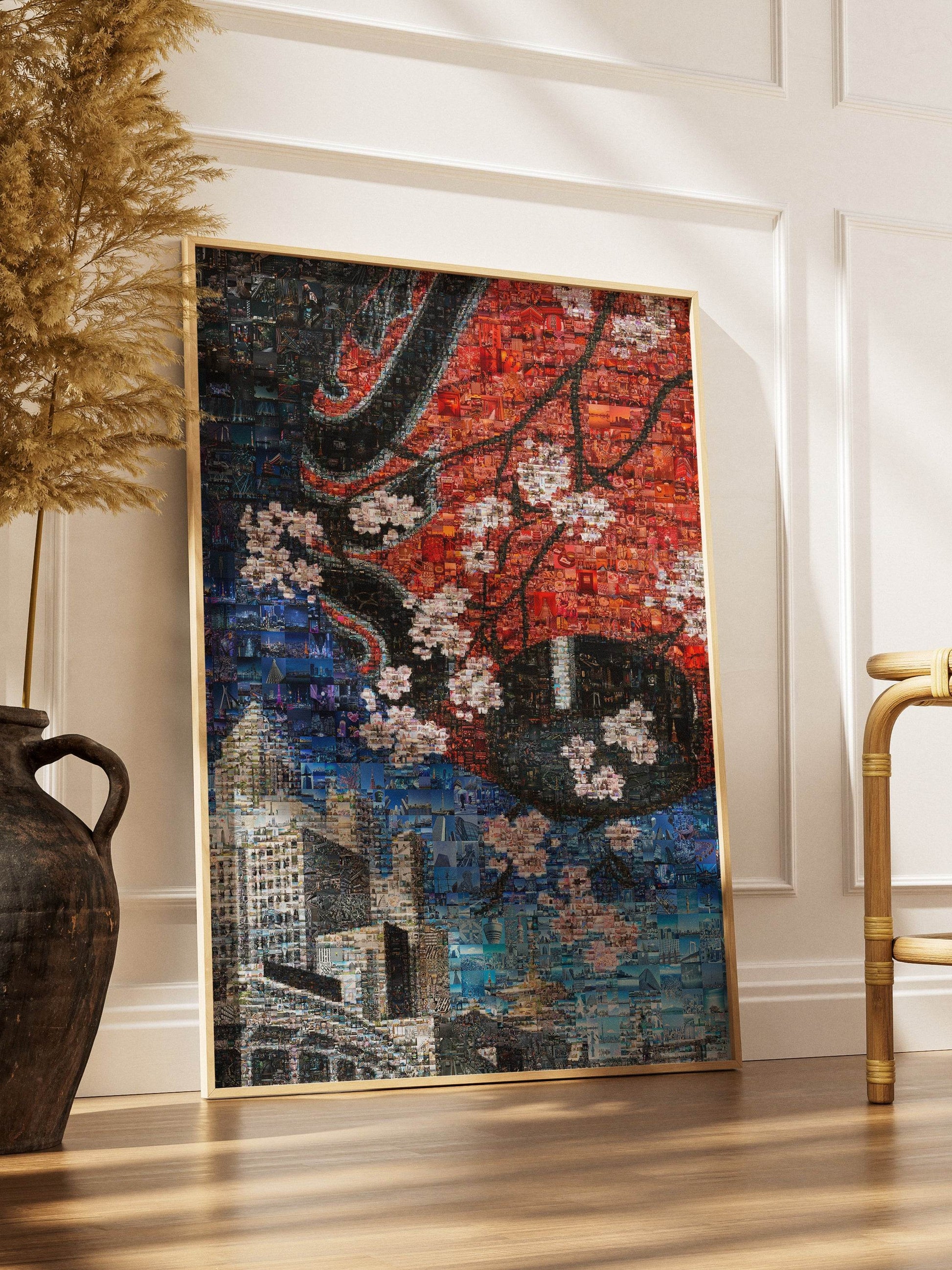 Tokyo Mosaic Art — Fushimi Inari Pathway and Silhouette AtelierMosaics