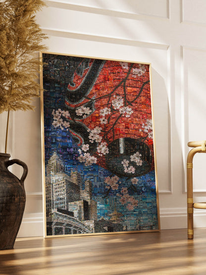 Tokyo Mosaic Art — Fushimi Inari Pathway and Silhouette AtelierMosaics