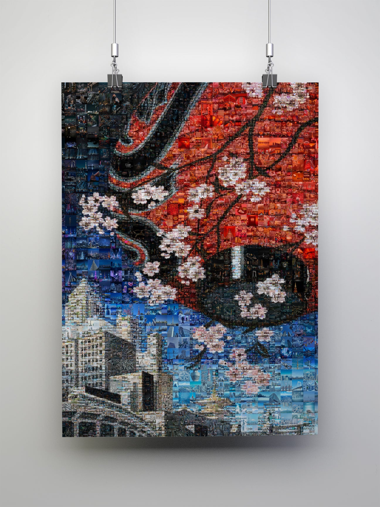 Tokyo Mosaic Art — Fushimi Inari Pathway and Silhouette AtelierMosaics