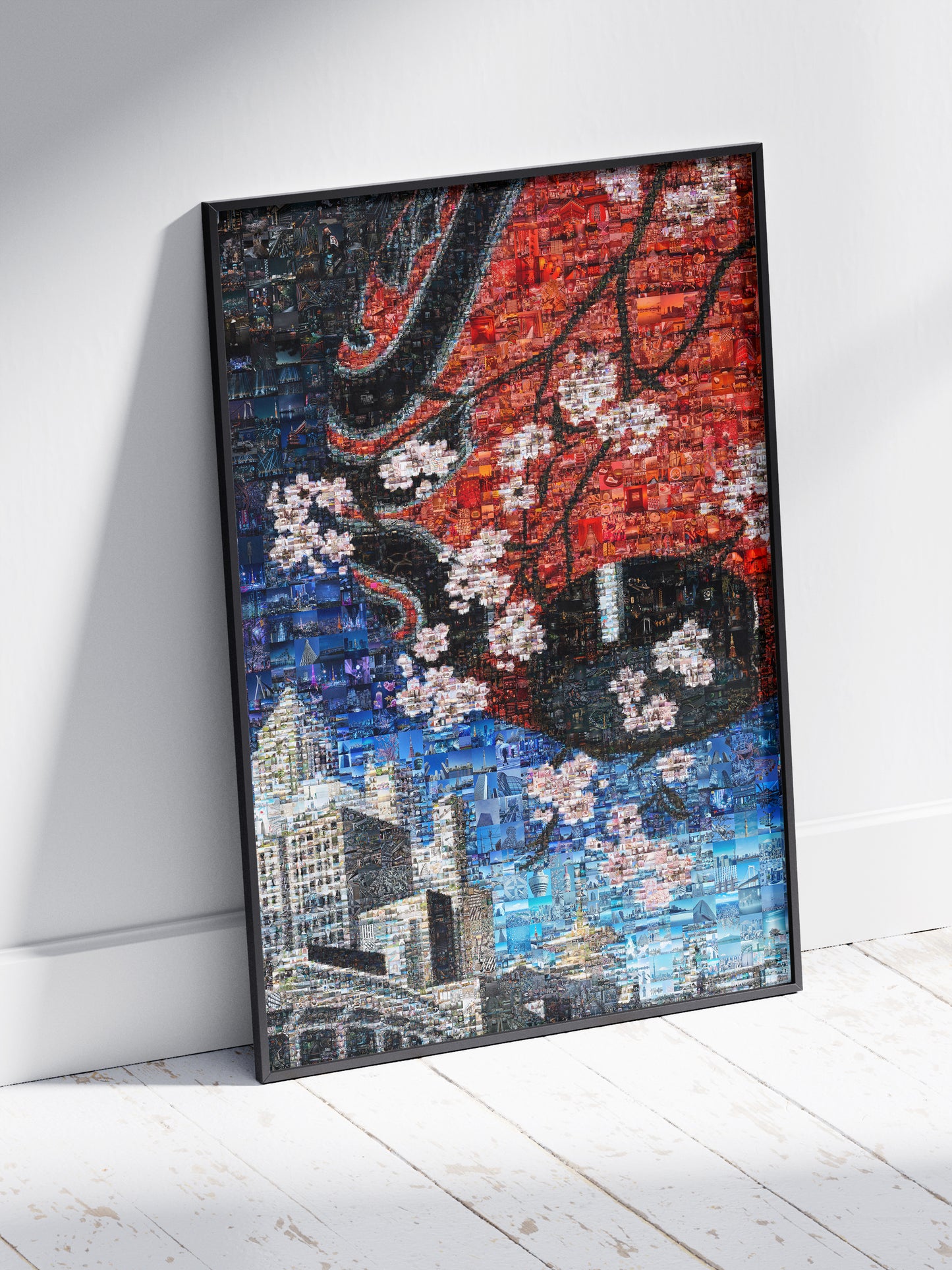 Tokyo Mosaic Art — Fushimi Inari Pathway and Silhouette AtelierMosaics