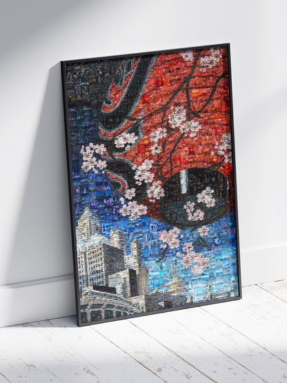 Tokyo Mosaic Art — Fushimi Inari Pathway and Silhouette AtelierMosaics