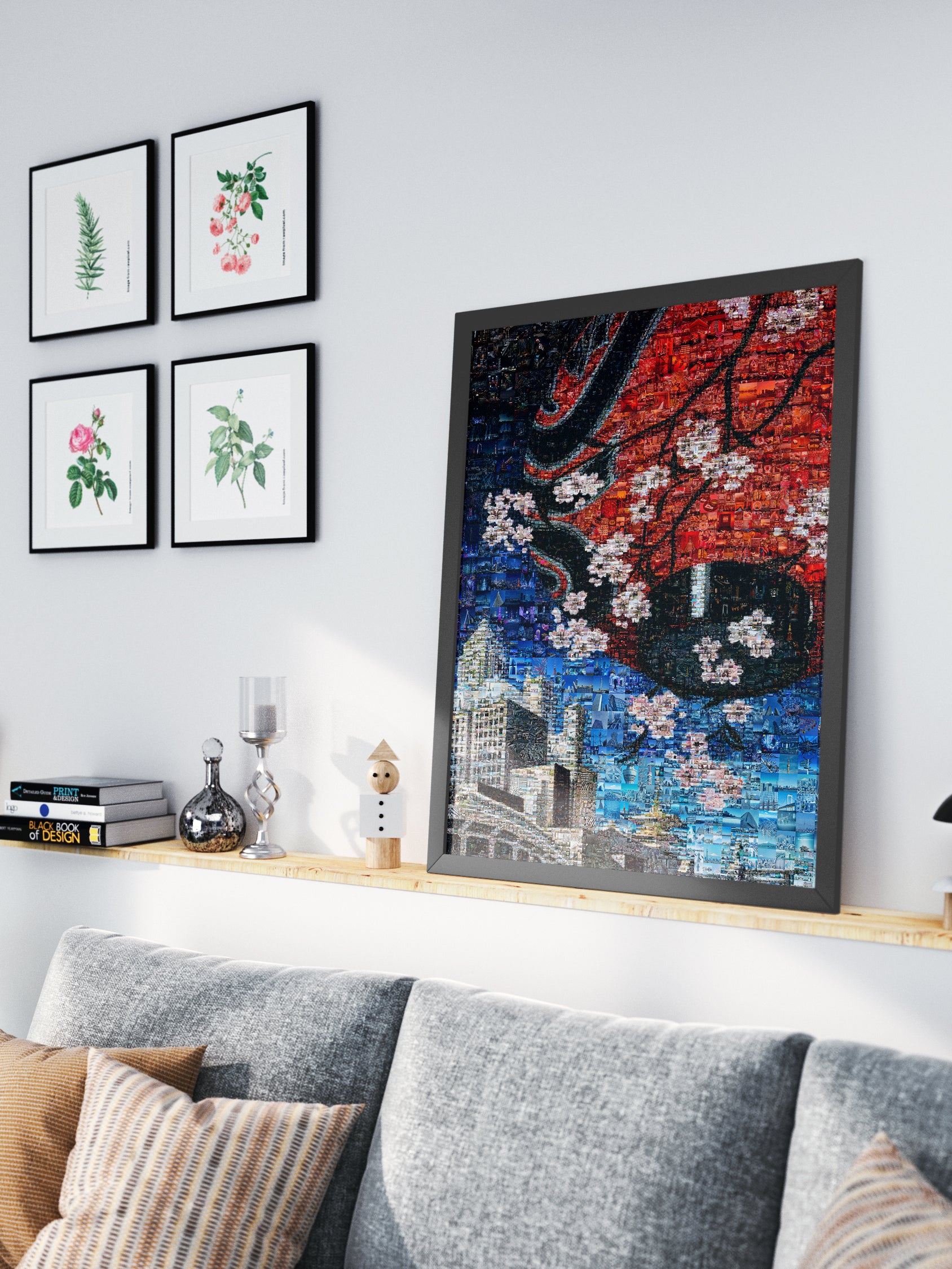 Tokyo Mosaic Art — Fushimi Inari Pathway and Silhouette AtelierMosaics