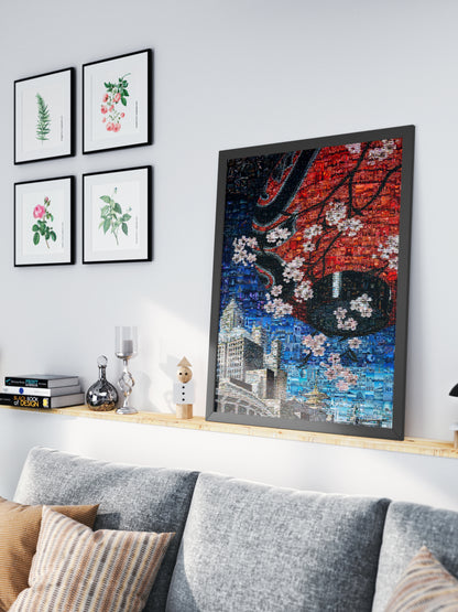 Tokyo Mosaic Art — Fushimi Inari Pathway and Silhouette AtelierMosaics