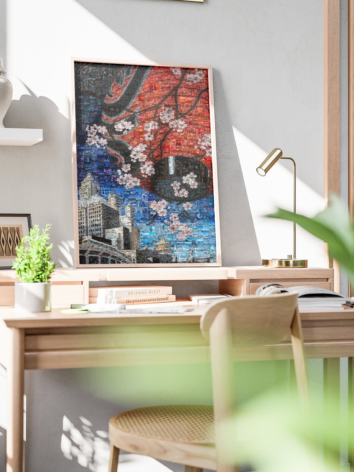 Tokyo Mosaic Art — Fushimi Inari Pathway and Silhouette AtelierMosaics