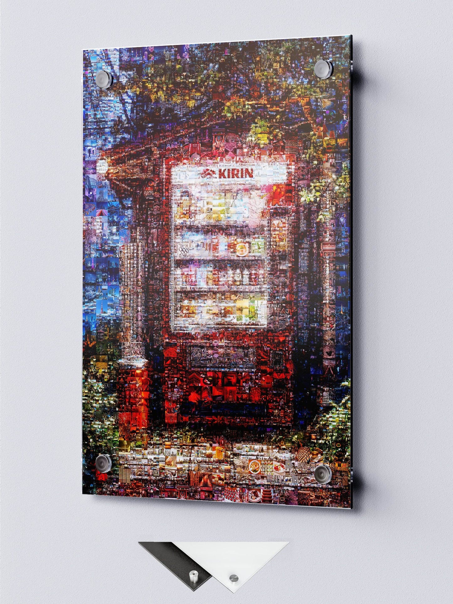 okyo Mosaic Art — Lantern and Sakura over City Lights AtelierMosaics