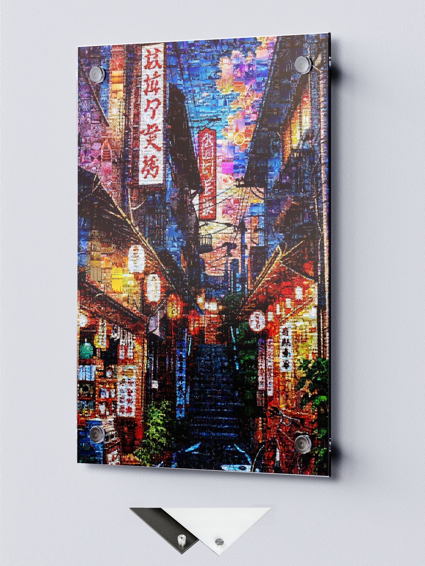 Tokyo Night Alley – Japanese Street Mosaic Art AtelierMosaics